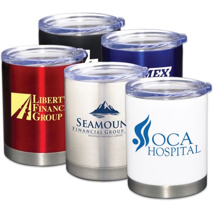 Custom Pro 12 oz. Double Wall Stainless Steel Travel Cup - All colors Custom Pro 12 oz. Double Wall Stainless Steel Travel Cup - All colors