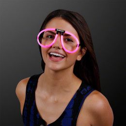 Custom Neon Glow Glasses - Assorted Colors Custom Neon Glow Glasses - Assorted Colors