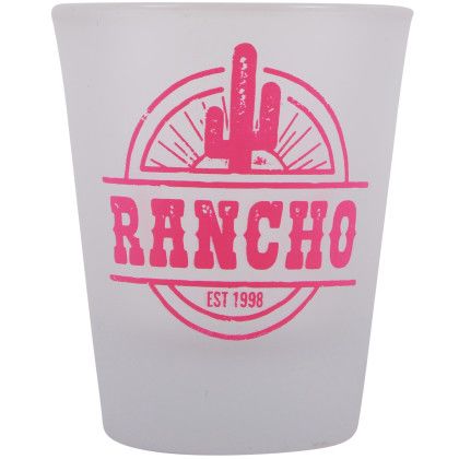 Custom Frosted Shot Glass - Front View Custom Frosted Shot Glass - Front View