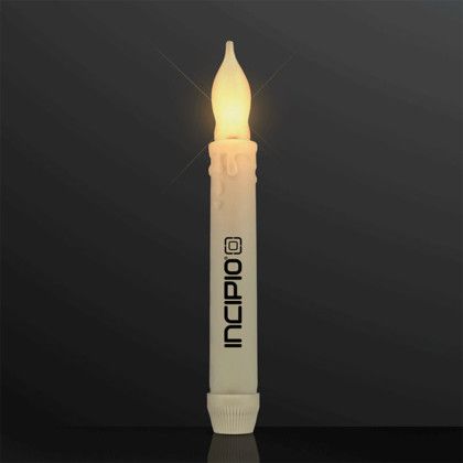 Custom LED Taper Candles, Flickering Amber Light Custom LED Taper Candles, Flickering Amber Light