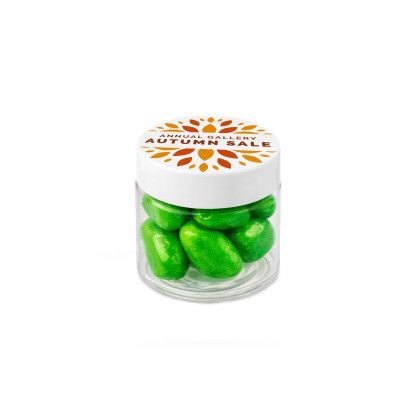 Custom 1 oz Jar of Bala Chewy Candy - Green Custom 1 oz Jar of Bala Chewy Candy - Green