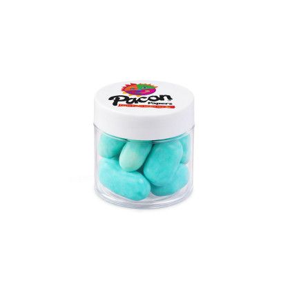 Custom 1 oz Jar of Bala Chewy Candy - Light Blue Custom 1 oz Jar of Bala Chewy Candy - Light Blue