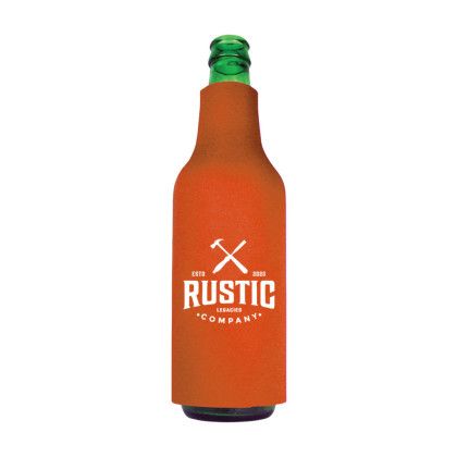 Custom American Made Bottle Cooler - Texas Orange Custom American Made Bottle Cooler - Texas Orange