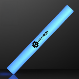 Custom Blue Light Up Foam Sticks 16" Cheer Sticks Custom Blue Light Up Foam Sticks 16" Cheer Sticks