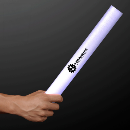 Custom White LED Foam Sticks 16" Cheer Sticks Custom White LED Foam Sticks 16" Cheer Sticks