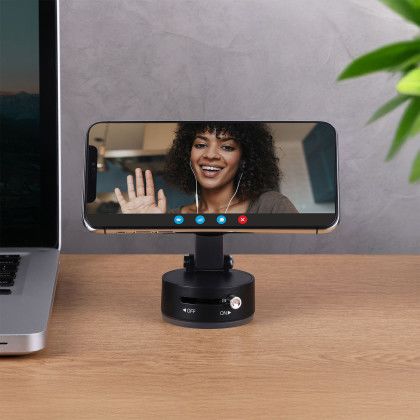 Custom Lunogrip Magnetic Phone Holder - In Use Custom Lunogrip Magnetic Phone Holder - In Use