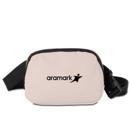 Custom Soft PU Fanny Pack with Hidden Zipper - White Custom Soft PU Fanny Pack with Hidden Zipper - White