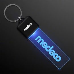 Custom Blue LED Keychain Light Custom Blue LED Keychain Light