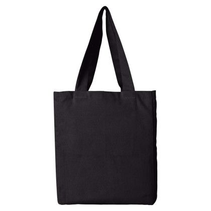 Custom Econscious Reclaimist Everywhere Tote - Black Back View Custom Econscious Reclaimist Everywhere Tote - Black Back View