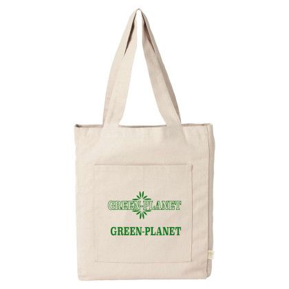 Custom Econscious Reclaimist Everywhere Tote - Natural Custom Econscious Reclaimist Everywhere Tote - Natural