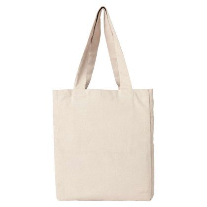 Custom Econscious Reclaimist Everywhere Tote - Natural Back View Custom Econscious Reclaimist Everywhere Tote - Natural Back View