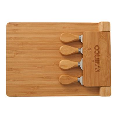 Custom 5-Piece Magnetic Bamboo Cheese Board Set Custom 5-Piece Magnetic Bamboo Cheese Board Set