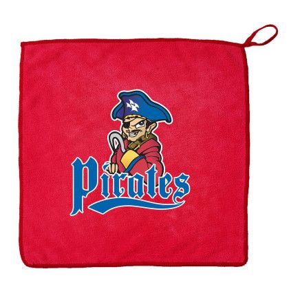 Custom Soft Microfiber Rally Towel - Red