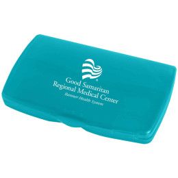 Custom Primary Care First Aid Kit - Translucent Aqua Custom Primary Care First Aid Kit - Translucent Aqua