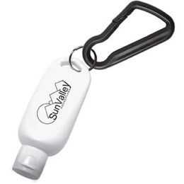 Custom 1.8 oz. SPF 30 Sunscreen w/ Carabiner Custom 1.8 oz. SPF 30 Sunscreen w/ Carabiner