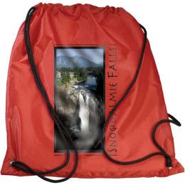 14 x 17 Drawstring Backpack - Full Color 14 x 17 Drawstring Backpack - Full Color