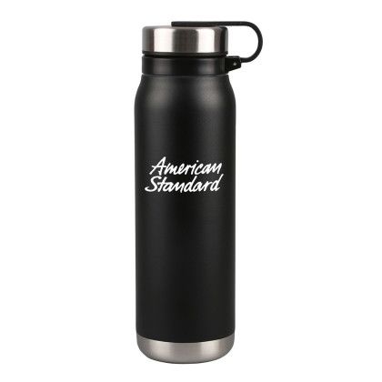 Custom 20 oz. Silverton Stainless Steel Bottle - Matte Black Custom 20 oz. Silverton Stainless Steel Bottle - Matte Black