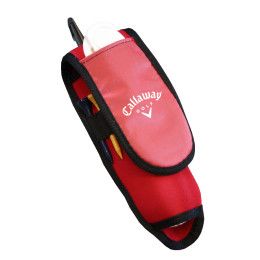 Custom Golf Ball Caddy Set - Red Custom Golf Ball Caddy Set - Red