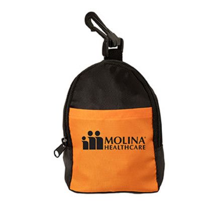 Custom Mini Backpack First Aid Kit - Orange Custom Mini Backpack First Aid Kit - Orange