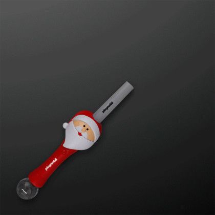 Custom LED Santa Toy Sword Expandable Saber