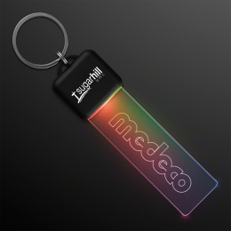 Custom Multicolor LED Keychain Light Custom Multicolor LED Keychain Light