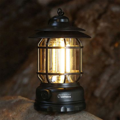 Custom reNew COB Rechargeable Vintage Lantern - In Use 