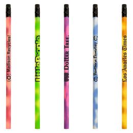 Custom Jo-Bee Mood Pencil w/Black Eraser - All color Custom Jo-Bee Mood Pencil w/Black Eraser - All color