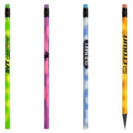 Custom Jo-Bee Recycled Mood Pencil w/Matching Eraser - All color Custom Jo-Bee Recycled Mood Pencil w/Matching Eraser - All color
