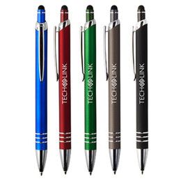 Custom Venice Velvet-Touch Aluminum Stylus Pen - All color Custom Venice Velvet-Touch Aluminum Stylus Pen - All color