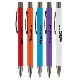 Custom Sorrento Velvet-Touch Aluminum Pen - All color Custom Sorrento Velvet-Touch Aluminum Pen - All color