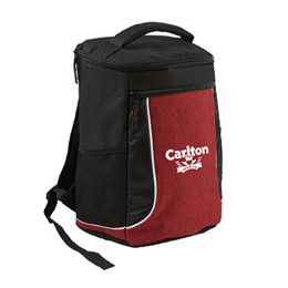 Custom Glacier Cooler Backpack - Heather red Custom Glacier Cooler Backpack - Heather red
