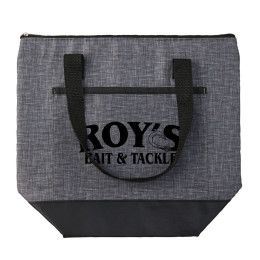 Custom Odyssey rPET Cooler Tote - Black Custom Odyssey rPET Cooler Tote - Black