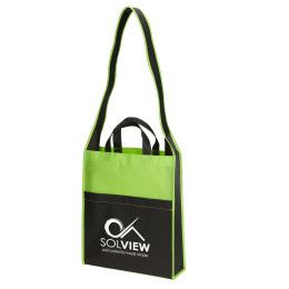Custom El Mirage Non-Woven Event Tote - Lime Custom El Mirage Non-Woven Event Tote - Lime