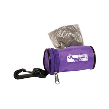 Custom Pick It Up Pet Bag Dispenser - Purple Custom Pick It Up Pet Bag Dispenser - Purple