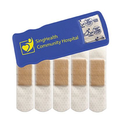 Custom Primary Care Bandage Dispenser - Blue