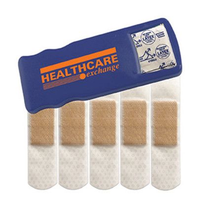 Custom Primary Care Bandage Dispenser - Dark Blue