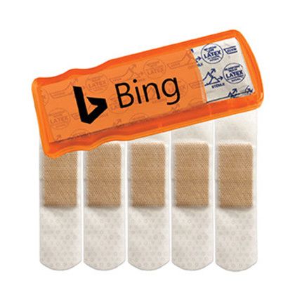 Custom Primary Care Bandage Dispenser - Translucent Orange
