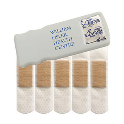 Custom Primary Care Bandage Dispenser - Translucent Frost