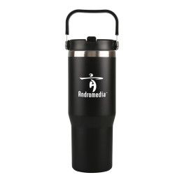 Custom 30 oz. Juneau Stainless Steel Tumbler - Black Custom 30 oz. Juneau Stainless Steel Tumbler - Black