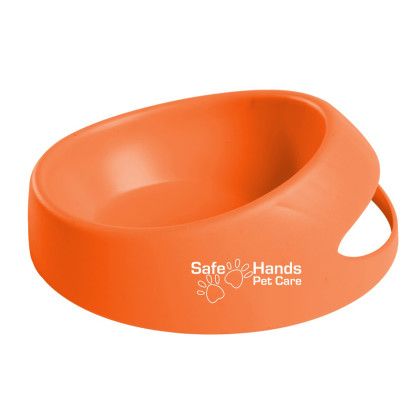 Custom Small Scoop-It Bowl - Orange