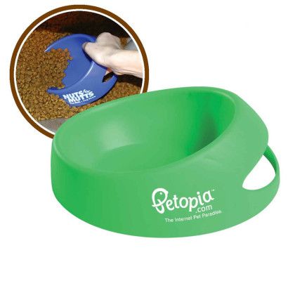Custom Small Scoop-It Bowl - Green Lifestyle View