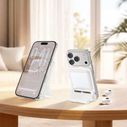 Custom Arcadia Power Bank with Ear Buds - lifestyle Custom Arcadia Power Bank with Ear Buds - lifestyle