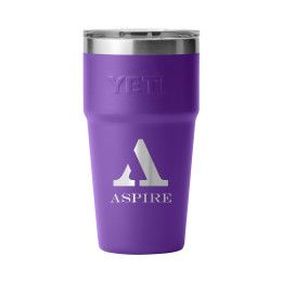 Custom YETI Rambler 20 oz. Stackable Cup with MagSlider Lid - Pace Purple Custom YETI Rambler 20 oz. Stackable Cup with MagSlider Lid - Pace Purple