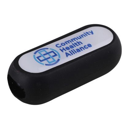 Custom Cordstop Cable Protector - Black Side View Custom Cordstop Cable Protector - Black Side View