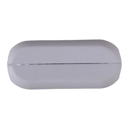 Custom Cordstop Cable Protector - White Front View Custom Cordstop Cable Protector - White Front View