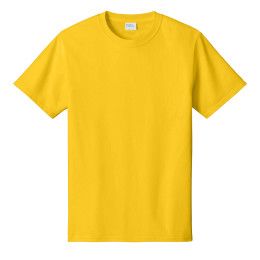 Custom Port & Company Cotton T-Shirt - Lemon yellow Custom Port & Company Cotton T-Shirt - Lemon yellow