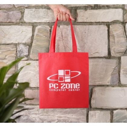 Custom Non-Woven Value Tote - Lifestyle
