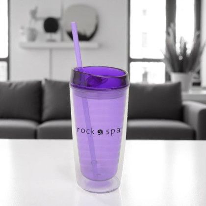 Custom 16 oz. Vivid Tumbler - Lifestyle Custom 16 oz. Vivid Tumbler - Lifestyle