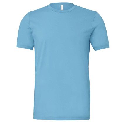 Custom Bella+Canvas Unisex Jersey Short Sleeve Tee - Ocean blue Custom Bella+Canvas Unisex Jersey Short Sleeve Tee - Ocean blue