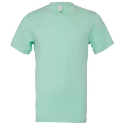 Custom Bella+Canvas Unisex Jersey Short Sleeve Tee - Mint Custom Bella+Canvas Unisex Jersey Short Sleeve Tee - Mint